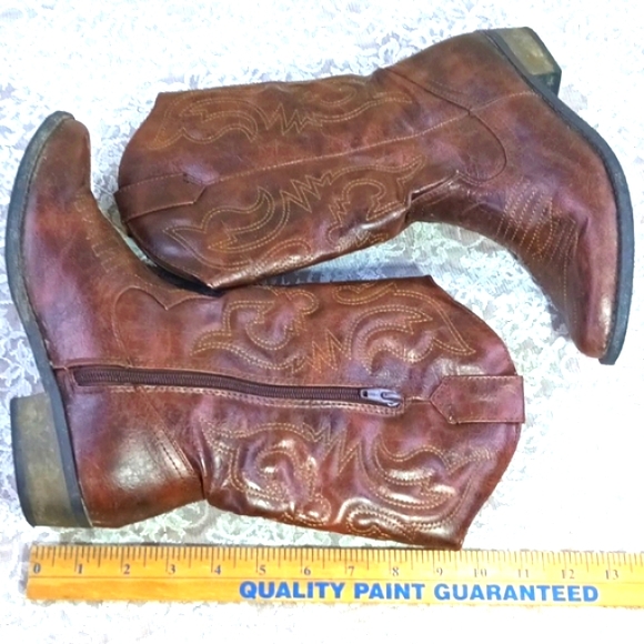 Dr Scholls Brown 🤎 Boots Women's Size 6 - Picture 8 of 15